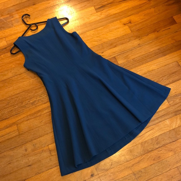 NWOT Ann Taylor Loft turquoise dress - Picture 3 of 11